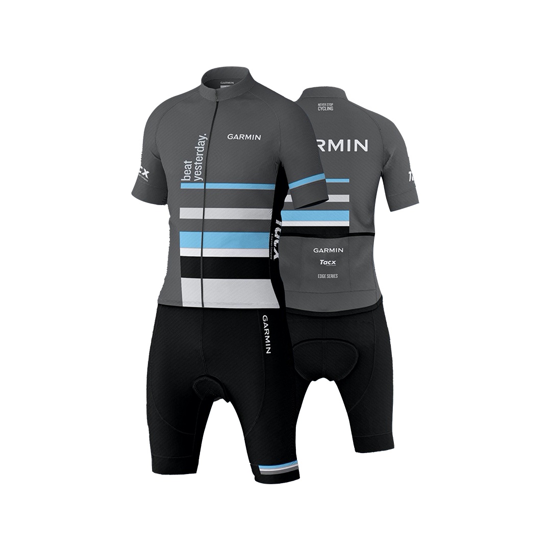 Garmin Cycling Jersey - Grey / Black